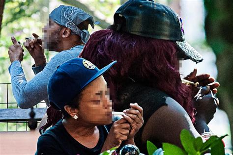 fat crackhead|Crackheads, bums and hookers rule Washington Square Park.